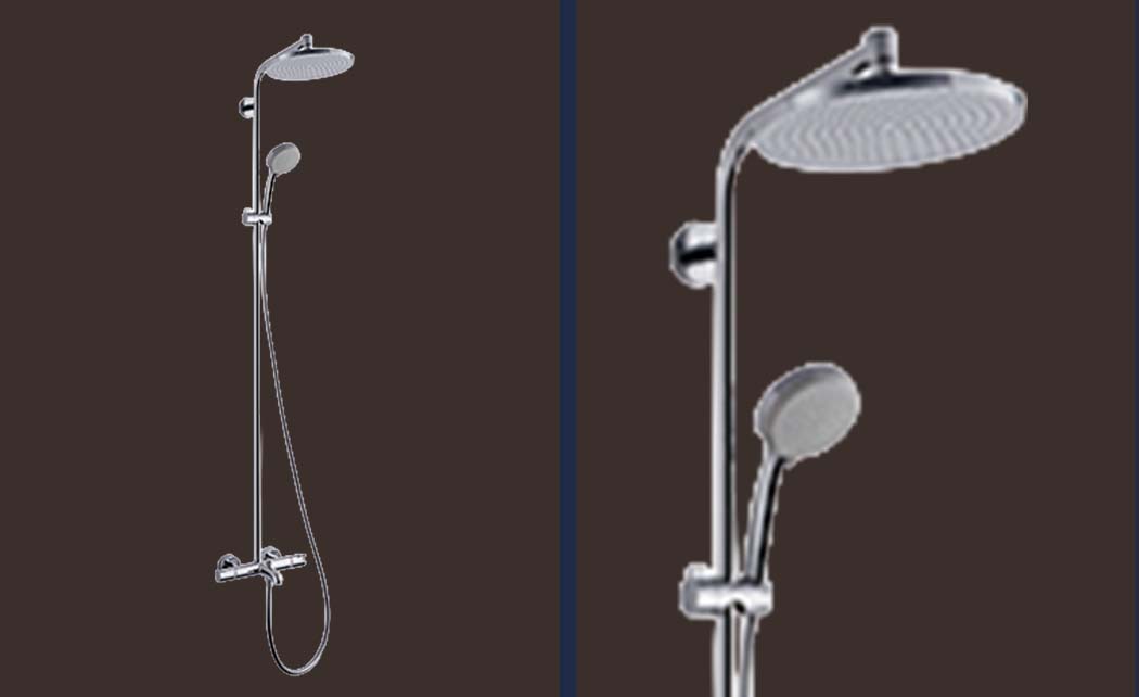 HANSGROHE（ハンスグローエ）製シャワールーム用湯水混合栓